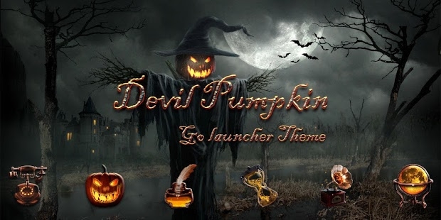 Bộ giao diện Halloween cho điện thoại Android 3