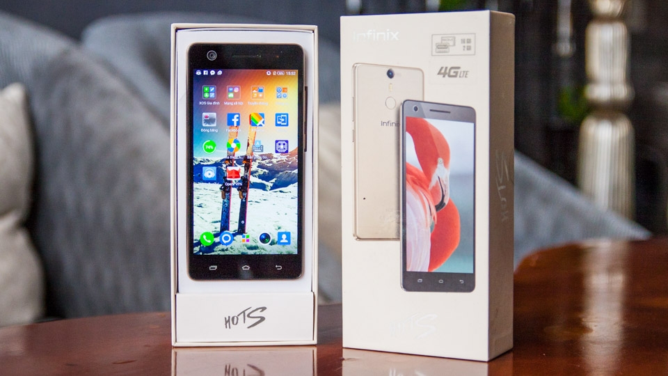 Infinix Hot S màn hình