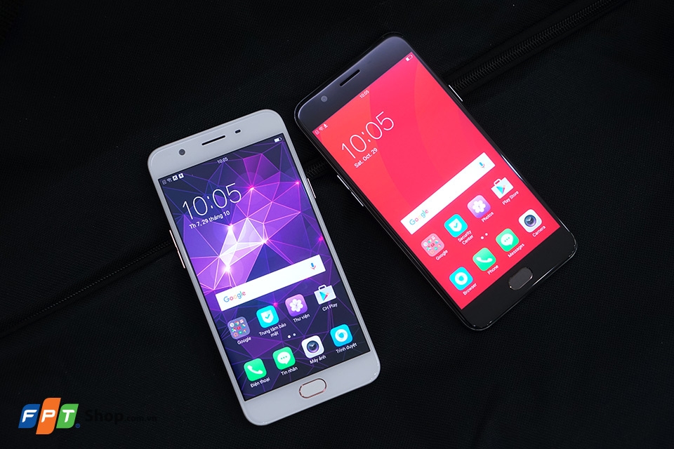 Trên tay OPPO F1s Grey: Rất đẹp và liền lạc.