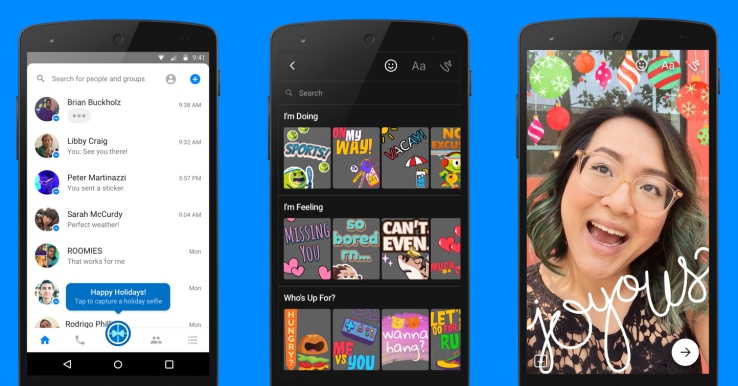 Giao diện Facebook Messenger đẹp hơn nhưng khá bất tiện Giao diện Facebook Messenger đẹp hơn nhưng khá bất tiện