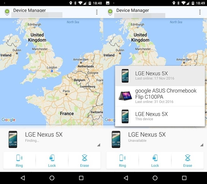 Tìm kiếm điện thoại ANdroid thất lạc qua ADM Tìm kiếm điện thoại ANdroid thất lạc qua ADM