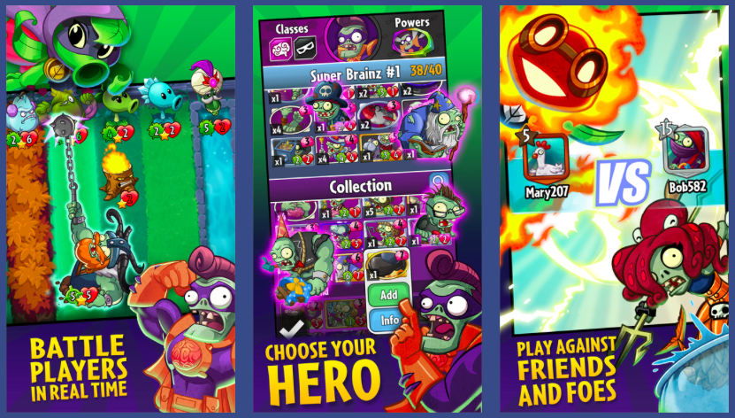 Plants vs Zombies Heroes Plants vs Zombies Heroes