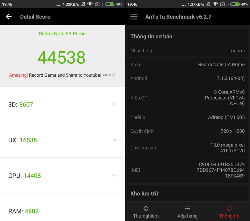 Trên tay Xiaomi Redmi Note 5A Prime: Ngon, bổ và rẻ (Ảnh 4)