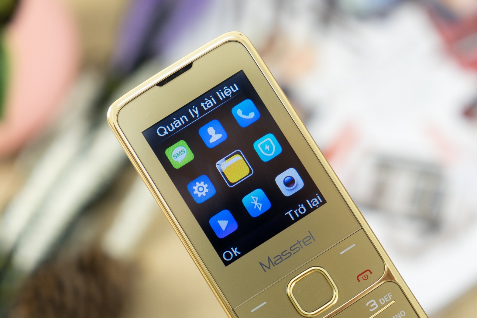 Masstel H860 Mạ Vàng 24K, (Ảnh 6)