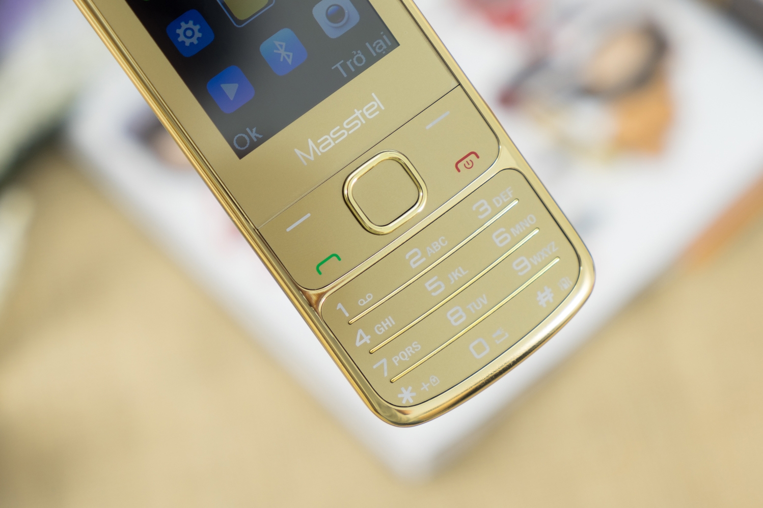 Masstel H860 Mạ Vàng 24K, (Ảnh 7)
