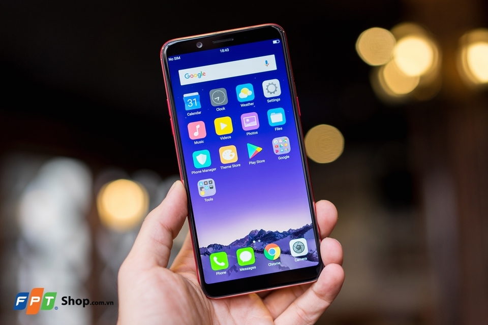 MÃ&nbsp;n hÃ¬nh trÃ&nbsp;n OPPO F5 (áº¢nh 1)