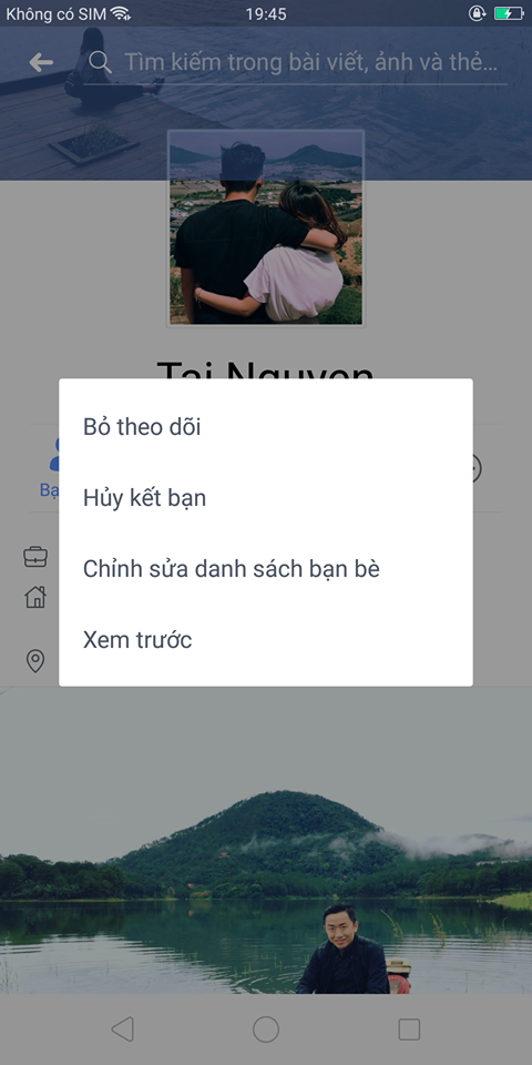 Giảm tương tác