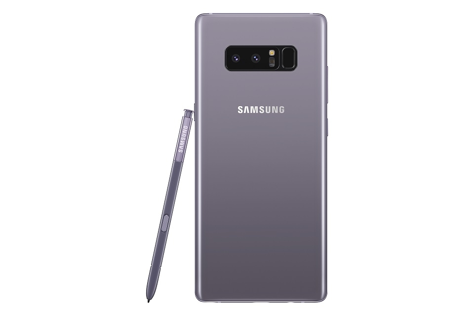 Samsung giới thiệu Galaxy Note8 Orchid Gray
