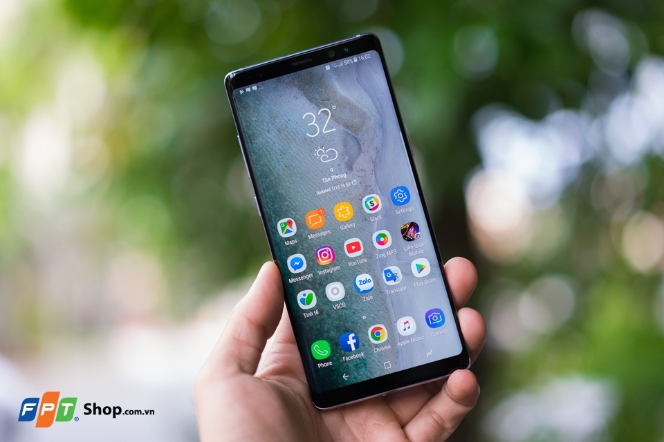 Trên tay Galaxy Note 8 Orchid Grey: Màu sắc độc đáo (Ảnh 1)