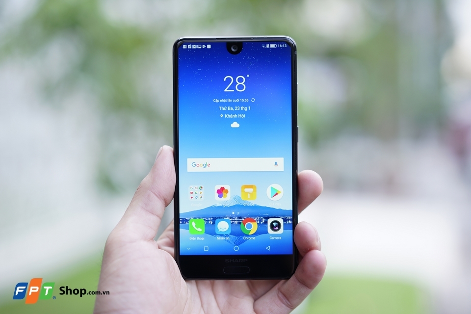 Những điểm nổi bật trên Sharp Aquos S2