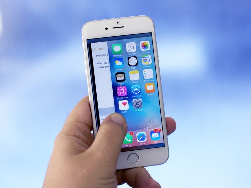 3D Touch cạnh viền để thực hiện đa nhiệm quay trở lại