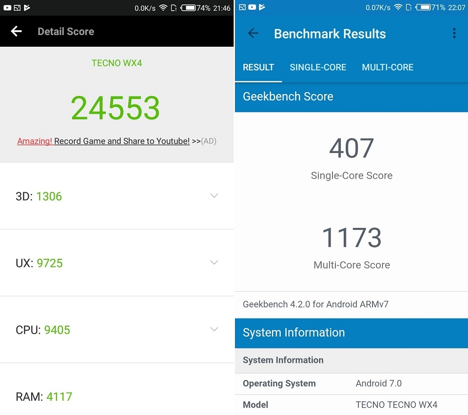 So sánh TECNO WX4 và Nokia 2 (Ảnh 6)