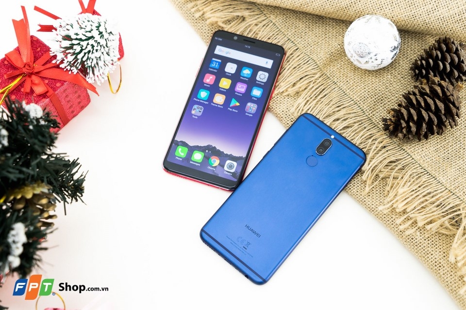 OPPO F5 Red và Huawei Nova 2i (Ảnh 5)