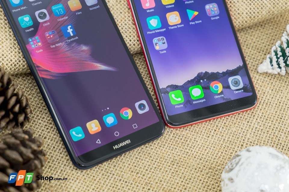 OPPO F5 Red và Huawei Nova 2i (Ảnh 7)