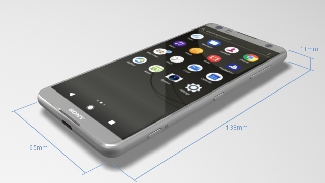 Chiêm ngưỡng tạo hình 3D tuyệt đẹp Xperia XZ2 Compact (Ảnh 1)