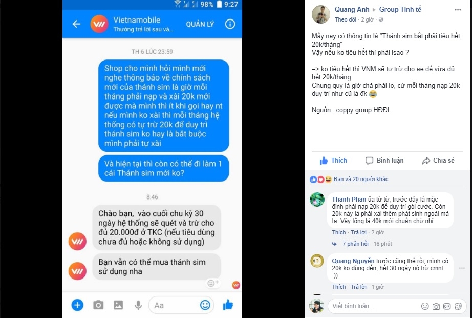 Giải đáp thắc mắc về chính sách mới của Thánh SIM (Ảnh 1)