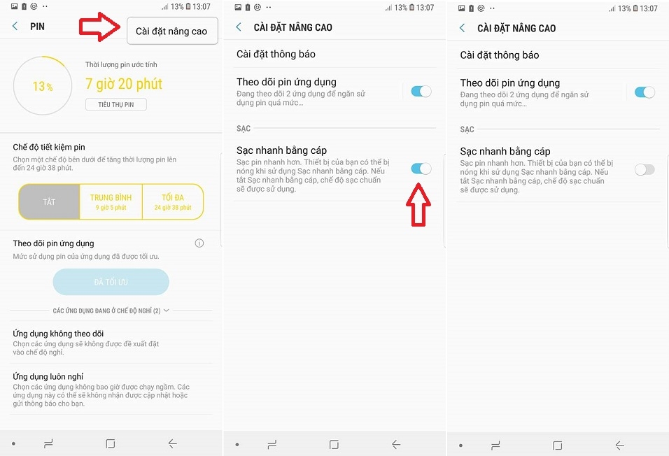 Cách tắt tính năng sạc nhanh trên Samsung Galaxy S9 (Ảnh 2)