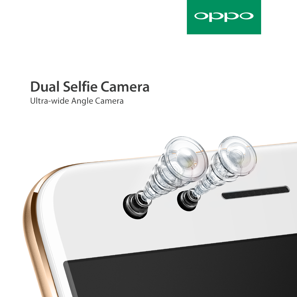 OPPO F3 Chuyên gia selfie, camera selfie kép góc rộng OPPO F3 Chuyên gia selfie, camera selfie kép góc rộng