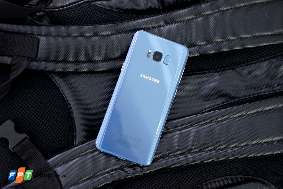 Đập hộp, trên tay Samsung Galaxy S8 Plus Blue Coral (Ảnh 16)