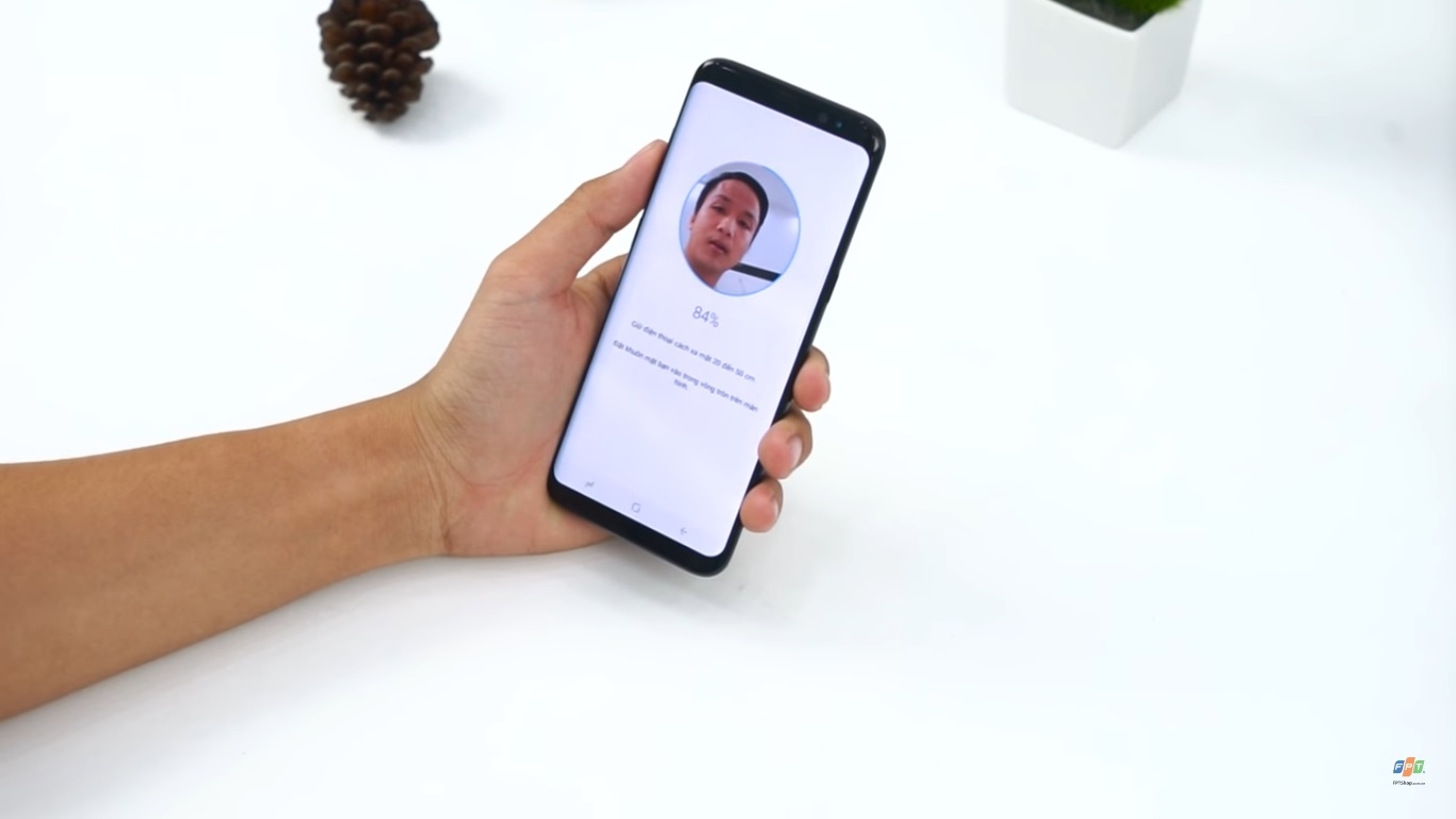 bảo mật khuôn mặt Samsung Galaxy S8
