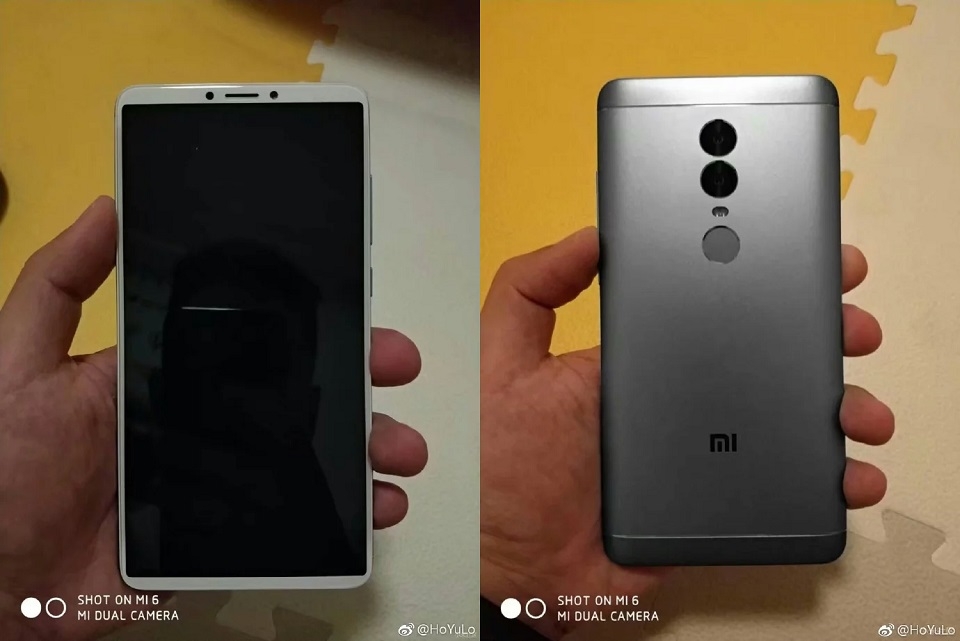 Rò rỉ hình ảnh trên tay Xiaomi Redmi 5 Plus Rò rỉ hình ảnh trên tay Xiaomi Redmi 5 Plus