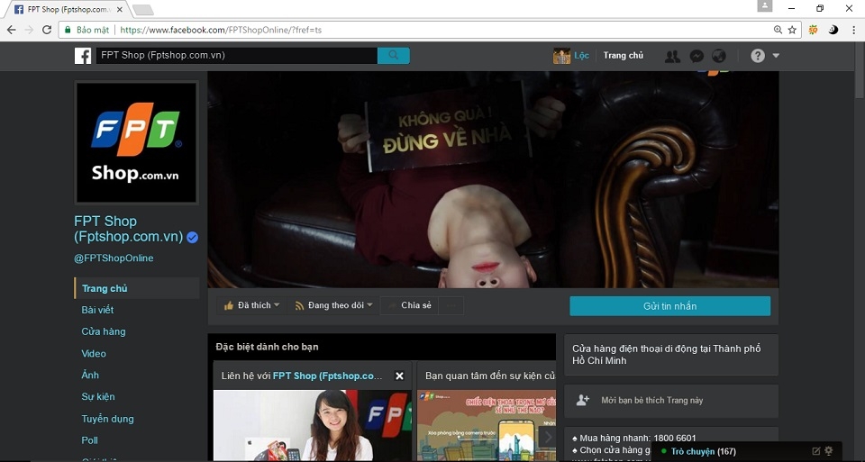 Giao diện Dark Theme cho Facebook