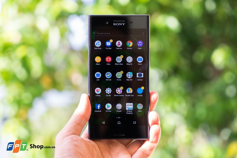 Trên tay Sony Xperia XZ Premium bản màu Deepsea Black (Ảnh 6)