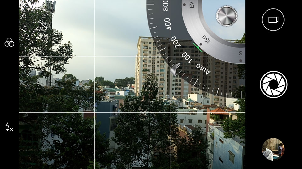 Giao diện điều chỉnh ISO