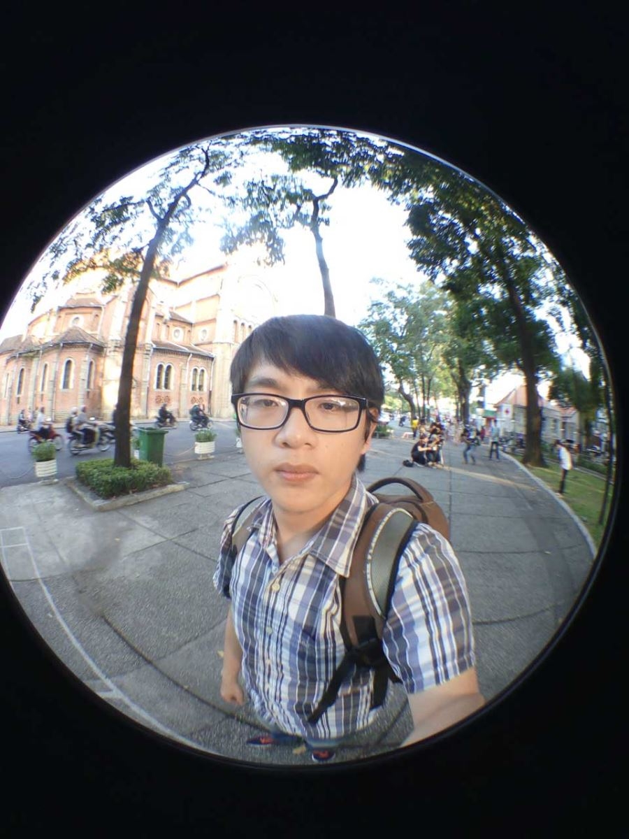 Ảnh chụp từ Infinix Zero 4 (Fisheye)