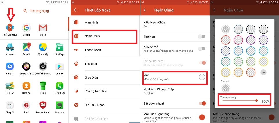 Cài đặt bộ icon Samsung Galaxy S8 (Bước 3)