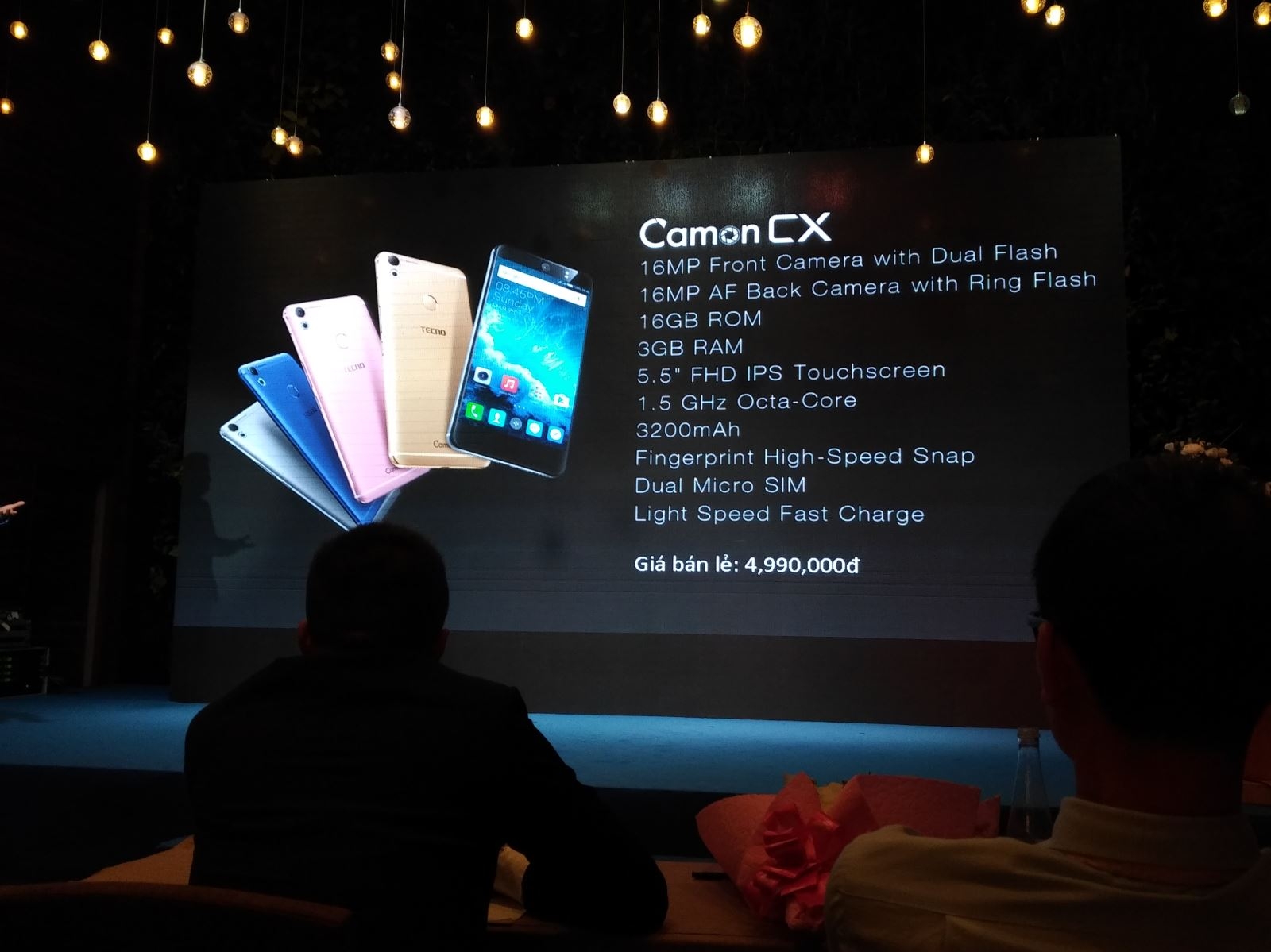 TECNO giới thiệu Camon CX và Camon CX Air (Ảnh 1) TECNO giới thiệu Camon CX và Camon CX Air (Ảnh 1)