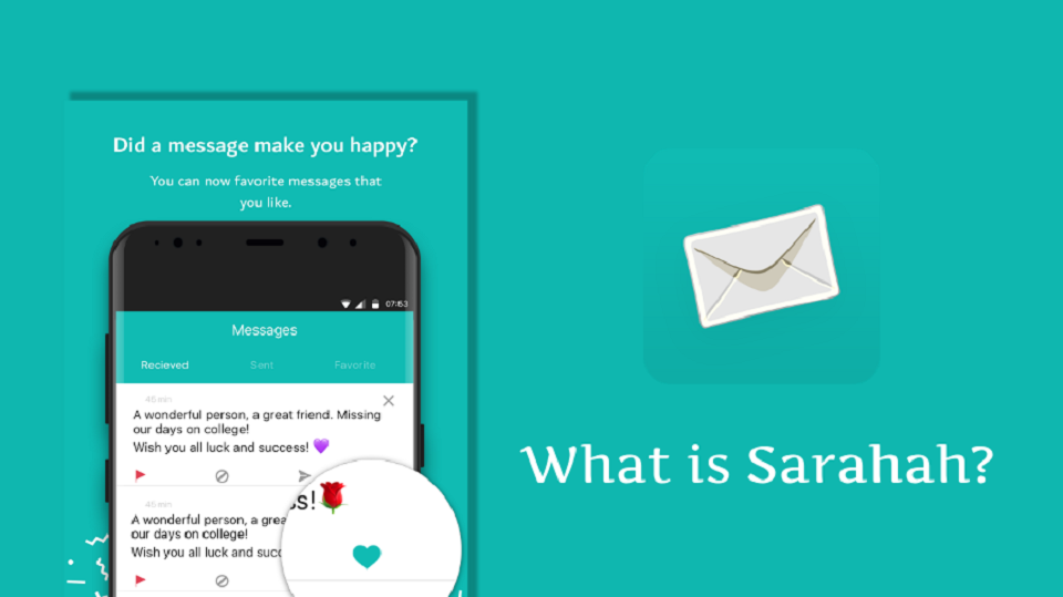 Sarahah bị phát hiện thu thập thông tin người dùng (Ảnh 1)