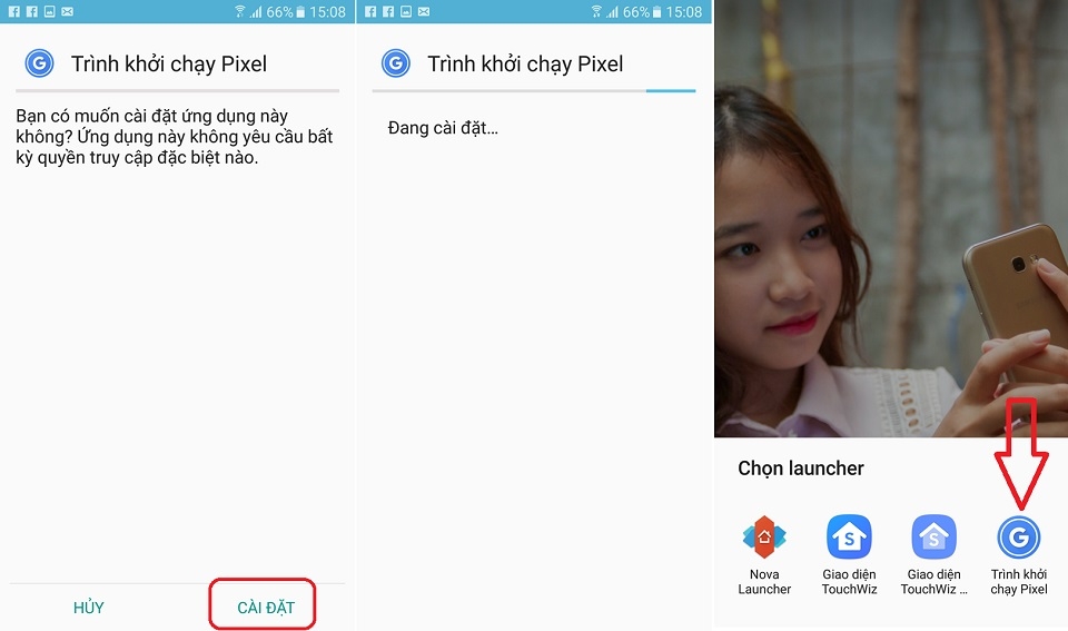Hướng dẫn cài đặt giao diện Android 8 cho smartphone (Ảnh 2)