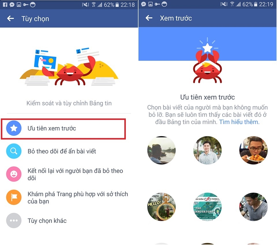 Cách loại bỏ những status “rác” trên new feed Facebook (Bước 3) Cách loại bỏ những status “rác” trên new feed Facebook (Bước 3)