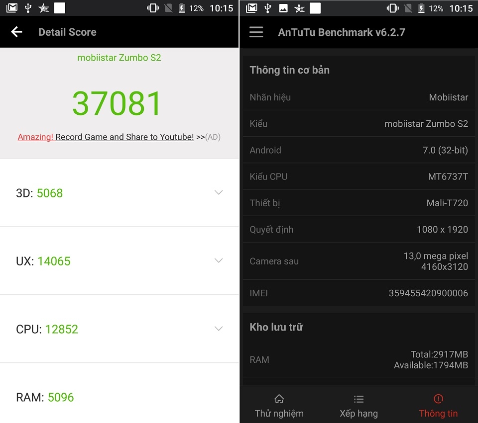 Đánh giá Mobiistar Zumbo S2: Camera selfie tuyệt vời (Ảnh 6) Đánh giá Mobiistar Zumbo S2: Camera selfie tuyệt vời (Ảnh 6)