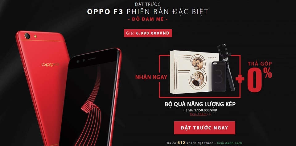 Bạn đã sẵn sàng sở hữu OPPO F3 Red (Ảnh 4)