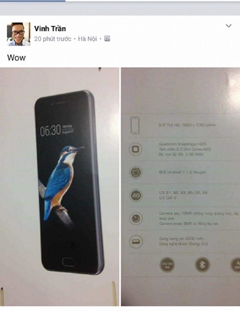 Bphone 2 lộ diện cấu hình (Ảnh 3) Bphone 2 lộ diện cấu hình (Ảnh 3)