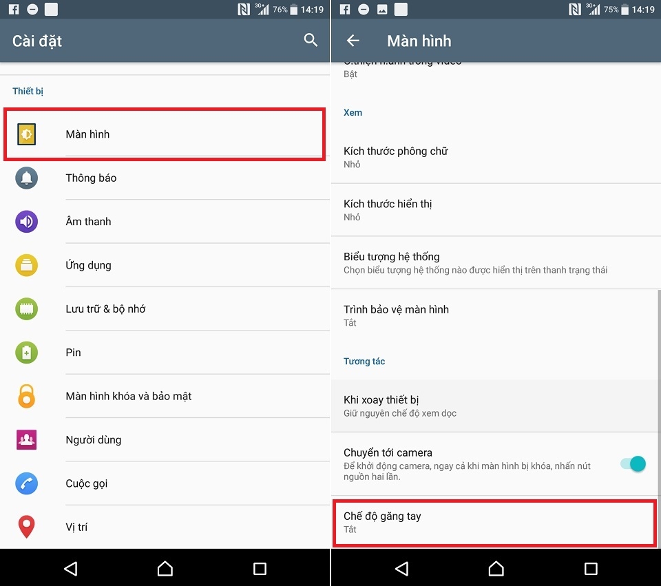 Những thiết đặt cần thiết trên Xperia XZ Premium (Ảnh 2)