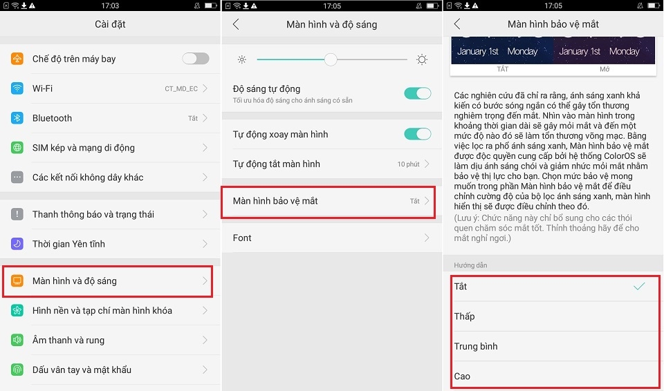 Những thiết đặt trên OPPO F3 Lite (Ảnh 2) Những thiết đặt trên OPPO F3 Lite (Ảnh 2)