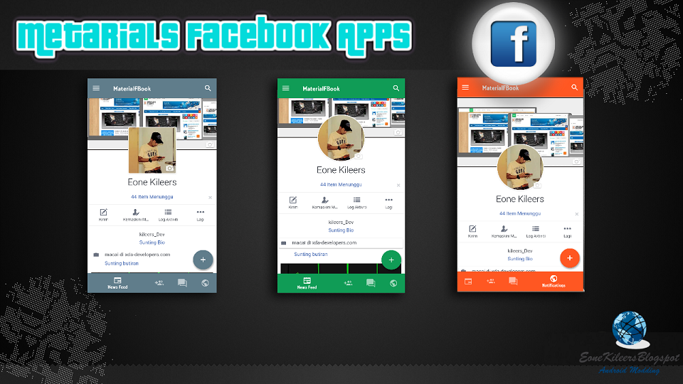 MaterialFBook (Android)
