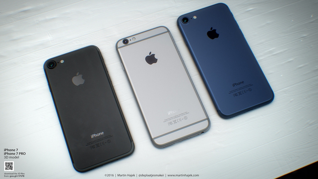 Mãn nhãn với bộ ảnh iPhone 7 màu đen có nút home Force Touch 2