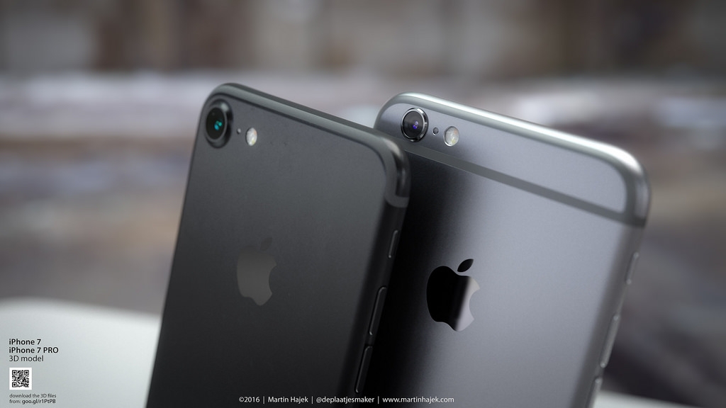 Mãn nhãn với bộ ảnh iPhone 7 màu đen có nút home Force Touch 12