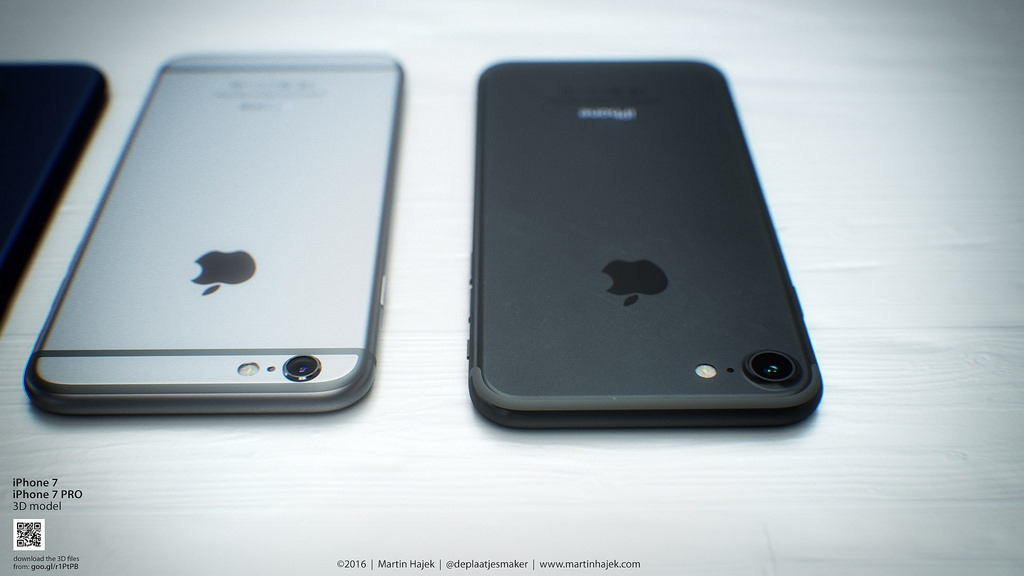 Mãn nhãn với bộ ảnh iPhone 7 màu đen có nút home Force Touch 2