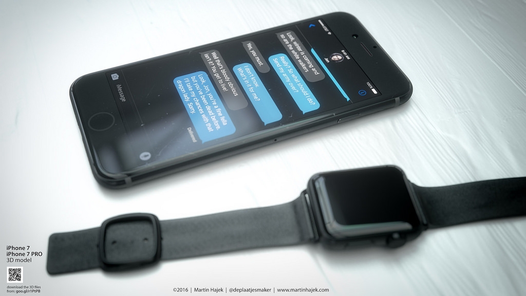 Mãn nhãn với bộ ảnh iPhone 7 màu đen có nút home Force Touch 6