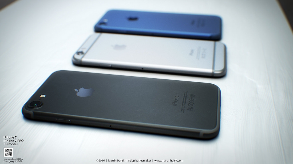 Mãn nhãn với bộ ảnh iPhone 7 màu đen có nút home Force Touch 1