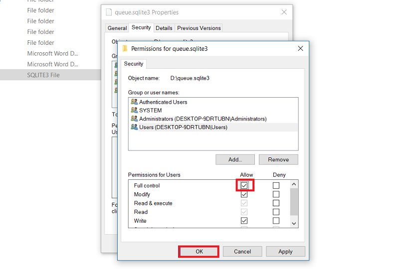Cách sửa lỗi administrator permission 3
