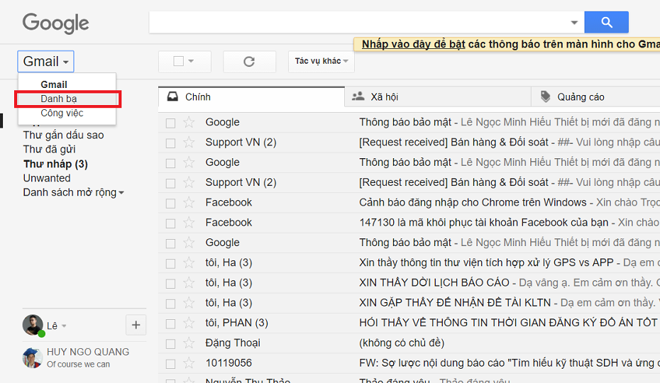 hướng dẫn cách tải danh bạ từ gmail về máy tính hướng dẫn cách tải danh bạ từ gmail về máy tính