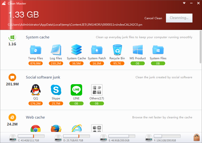 phần mềm CleanMaster cho pc