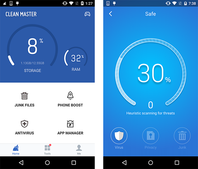 Phần mềm clean master cho pc Win 10