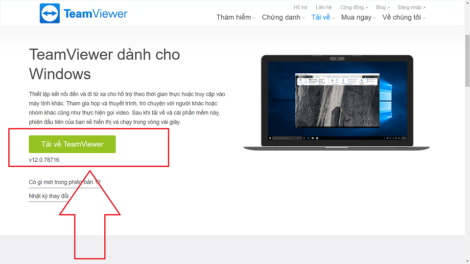 Hướng dẫn tải phần mềm TeamViewer mới nhất cho máy tính